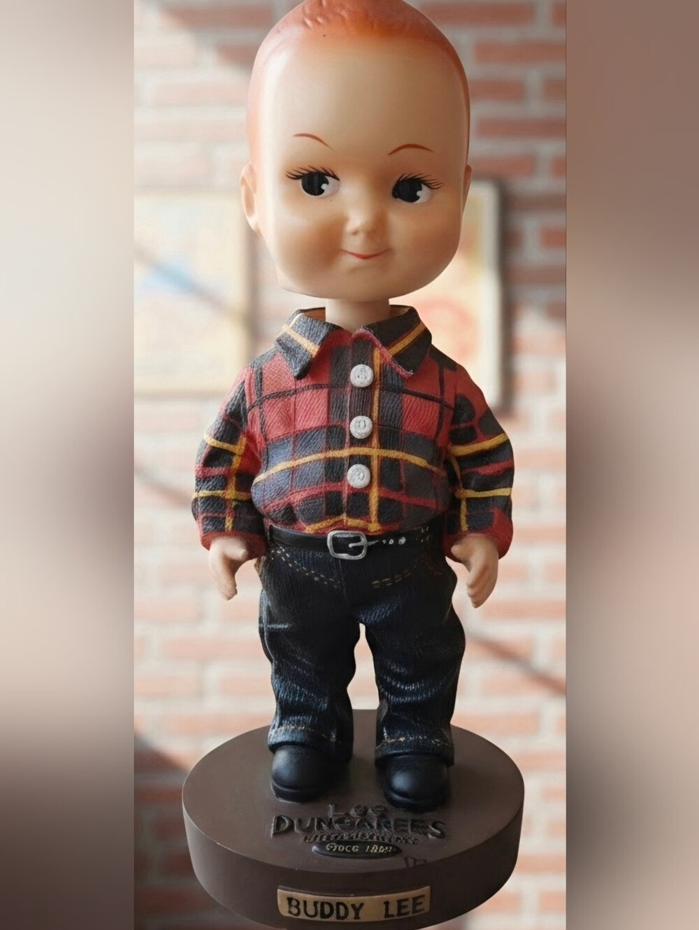 Vintage 60s Lee Dungarees Buddy bobblehead